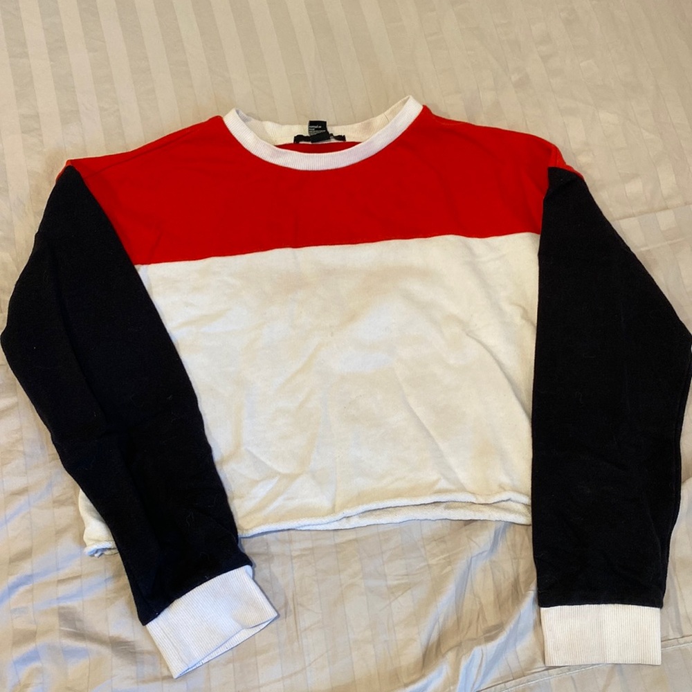 Forever 21 Cropped Pullover Sweater